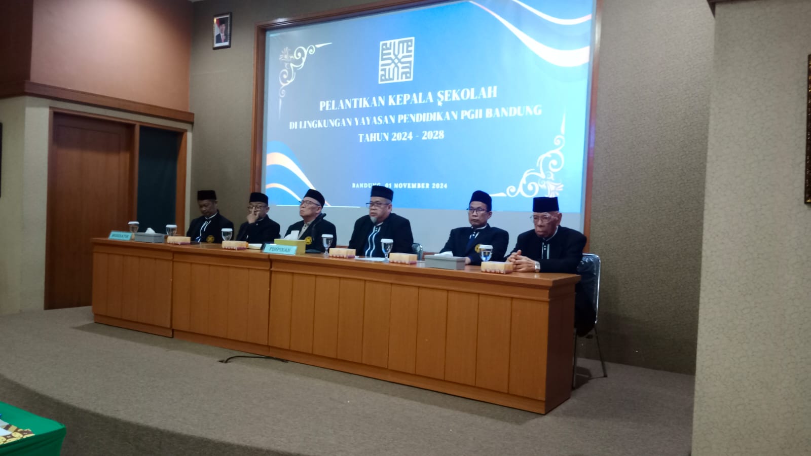 Pelantikan Kepala Sekolah Masa Bakti 2024-2028 di Lingkungan YP PGII Bandung